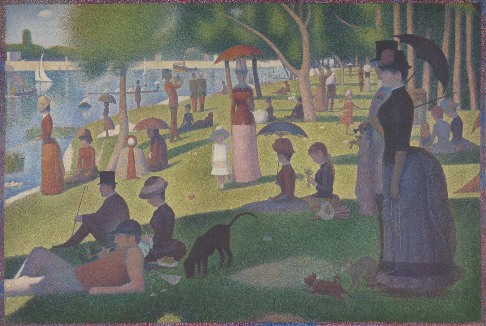 A Sunday on La Grande Jatte Fine Art Print