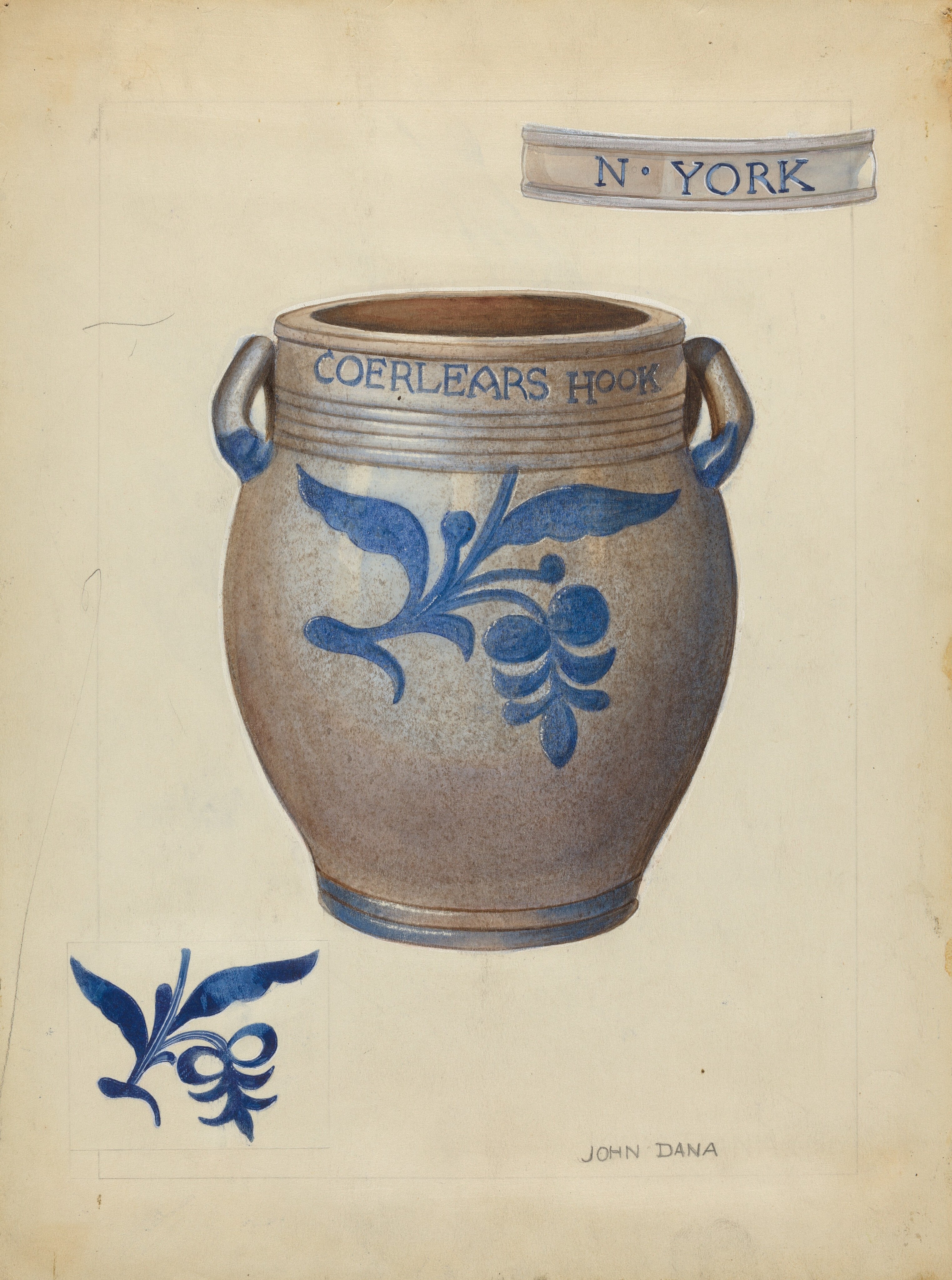 Stoneware Jar Fine Art Print