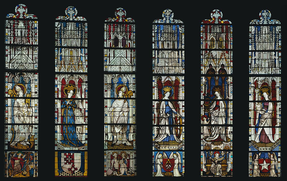 Virgin Mary and Five Saints Fine Art Print